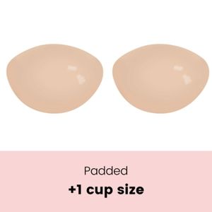 BOOMBA NWT Never worn Perfect Boost Inserts Beige C Cup